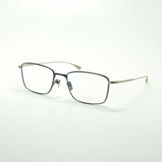画像1: MASUNAGA since 1905 LEX col-45 NAVY/SLVER メガネ 眼鏡 めがね メンズ レディース おしゃれ ブランド 人気 おすすめ フレーム 流行り 度付き レンズ (1)