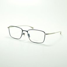 画像1: MASUNAGA since 1905 LEX col-45 NAVY/SLVER メガネ 眼鏡 めがね メンズ レディース おしゃれ ブランド 人気 おすすめ フレーム 流行り 度付き レンズ (1)