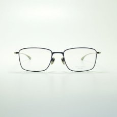 画像2: MASUNAGA since 1905 LEX col-45 NAVY/SLVER メガネ 眼鏡 めがね メンズ レディース おしゃれ ブランド 人気 おすすめ フレーム 流行り 度付き レンズ (2)