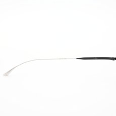 画像6: 増永眼鏡 MASUNAGA since 1905 LEX col-39 BLACK/SILVER  (6)