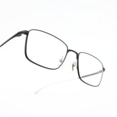 画像10: 増永眼鏡 MASUNAGA since 1905 LEX col-39 BLACK/SILVER  (10)