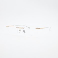 画像2: 増永眼鏡 MASUNAGA since 1905 LUDLOW col-31 Gold/Titan  (2)