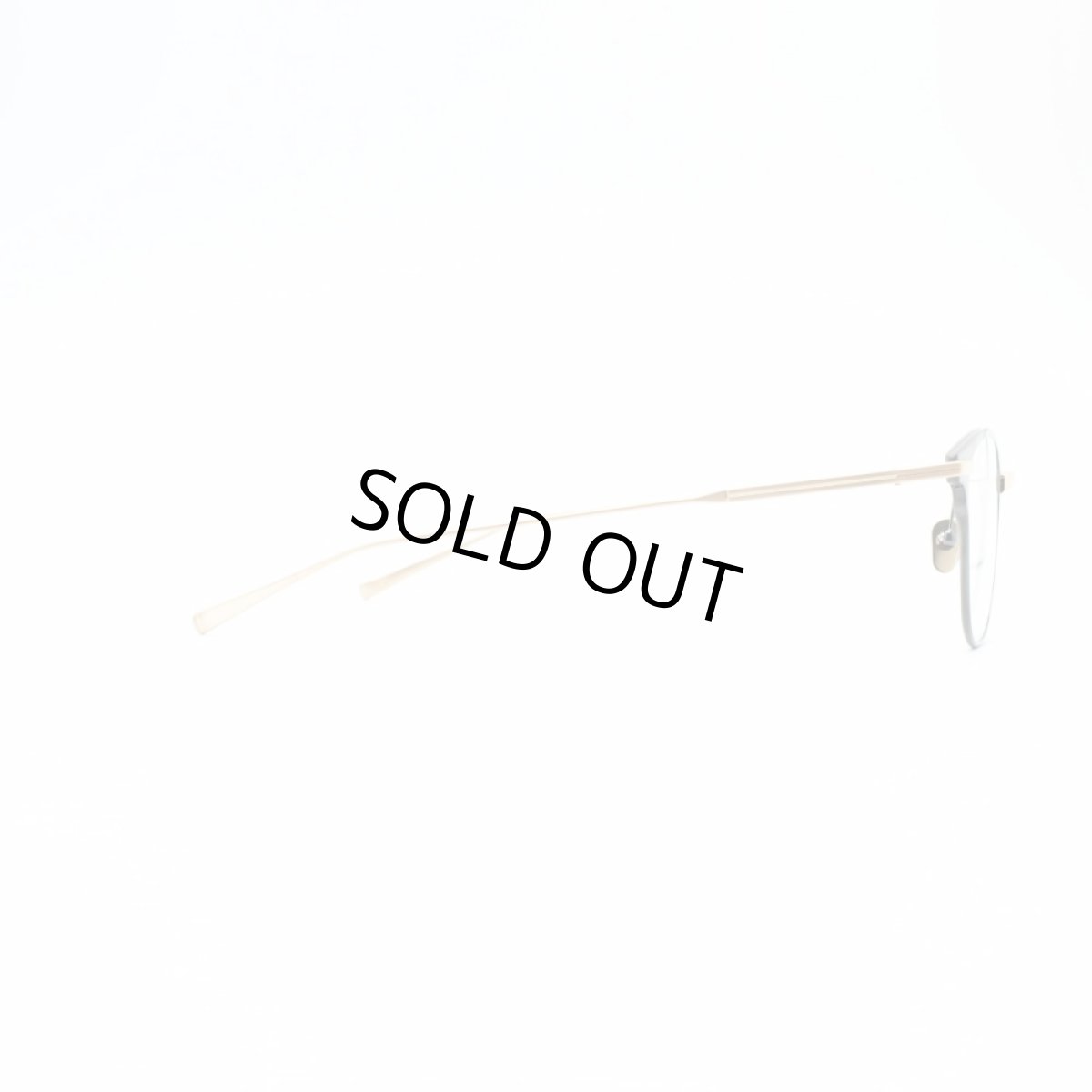 画像4: 増永眼鏡 MASUNAGA since 1905MADISON col-49 BLACK/GOLD (4)