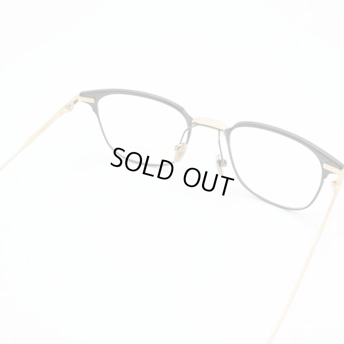 画像5: 増永眼鏡 MASUNAGA since 1905MADISON col-49 BLACK/GOLD (5)