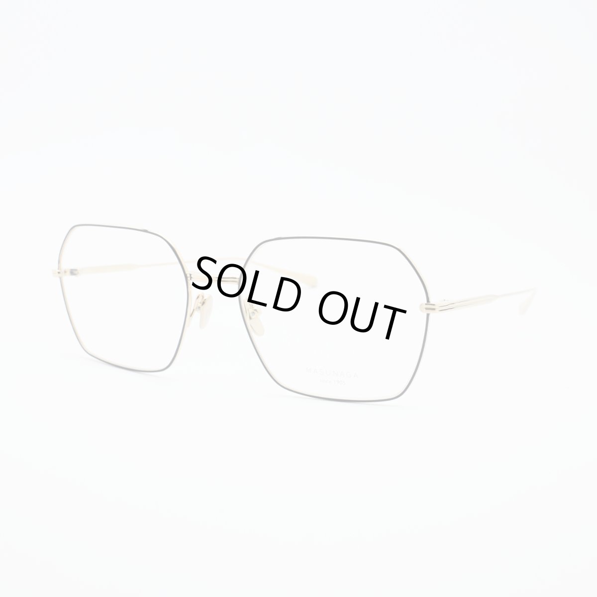 画像2: 増永眼鏡 MASUNAGA since 1905 MARGOT col-45 GOLD/NAVY  (2)