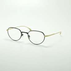 画像1: MASUNAGA since 1905 MET col-39 BLACK/GOLD メガネ 眼鏡 めがね メンズ レディース おしゃれ ブランド 人気 おすすめ フレーム 流行り 度付き レンズ (1)