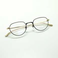 画像4: MASUNAGA since 1905 MET col-39 BLACK/GOLD メガネ 眼鏡 めがね メンズ レディース おしゃれ ブランド 人気 おすすめ フレーム 流行り 度付き レンズ (4)
