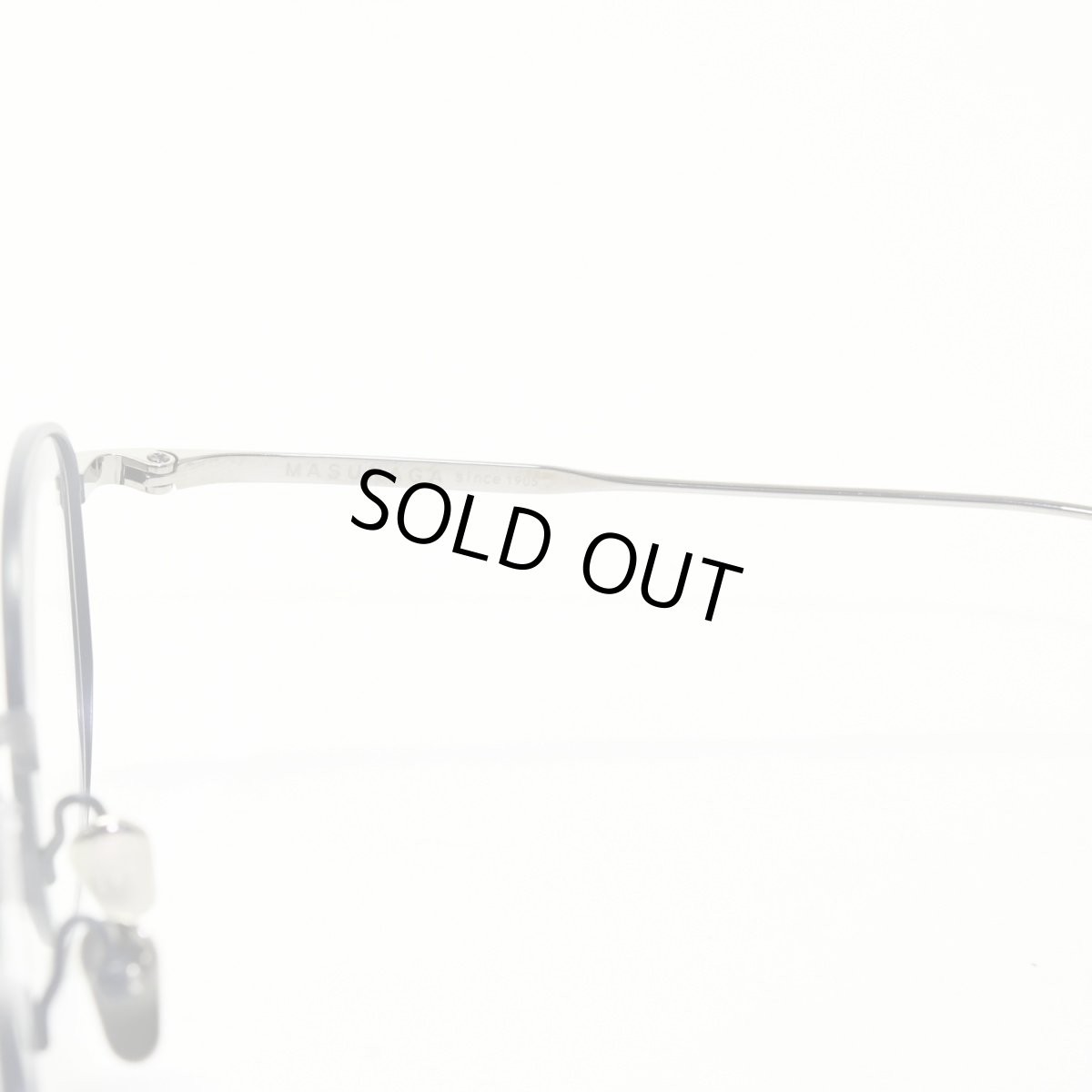 画像7: 増永眼鏡 MASUNAGA since 1905 RADIO CITY col-45 NAVY/SILVER (7)