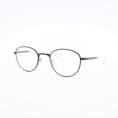 画像2: 増永眼鏡 MASUNAGA since 1905 RADIO CITY col-39 BLACK/SILVER  (2)