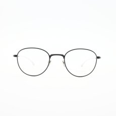 画像3: 増永眼鏡 MASUNAGA since 1905 RADIO CITY col-39 BLACK/SILVER  (3)
