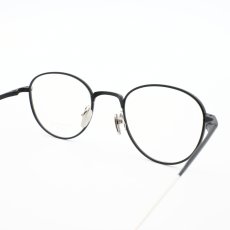画像5: 増永眼鏡 MASUNAGA since 1905 RADIO CITY col-39 BLACK/SILVER  (5)