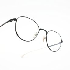 画像10: 増永眼鏡 MASUNAGA since 1905 RADIO CITY col-39 BLACK/SILVER  (10)