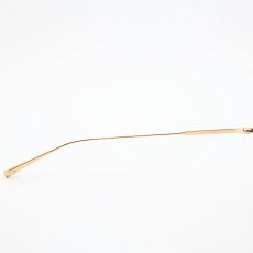 画像6: 増永眼鏡 MASUNAGA since 1905 St MARKS col-19 BLACK/GOLD  (6)