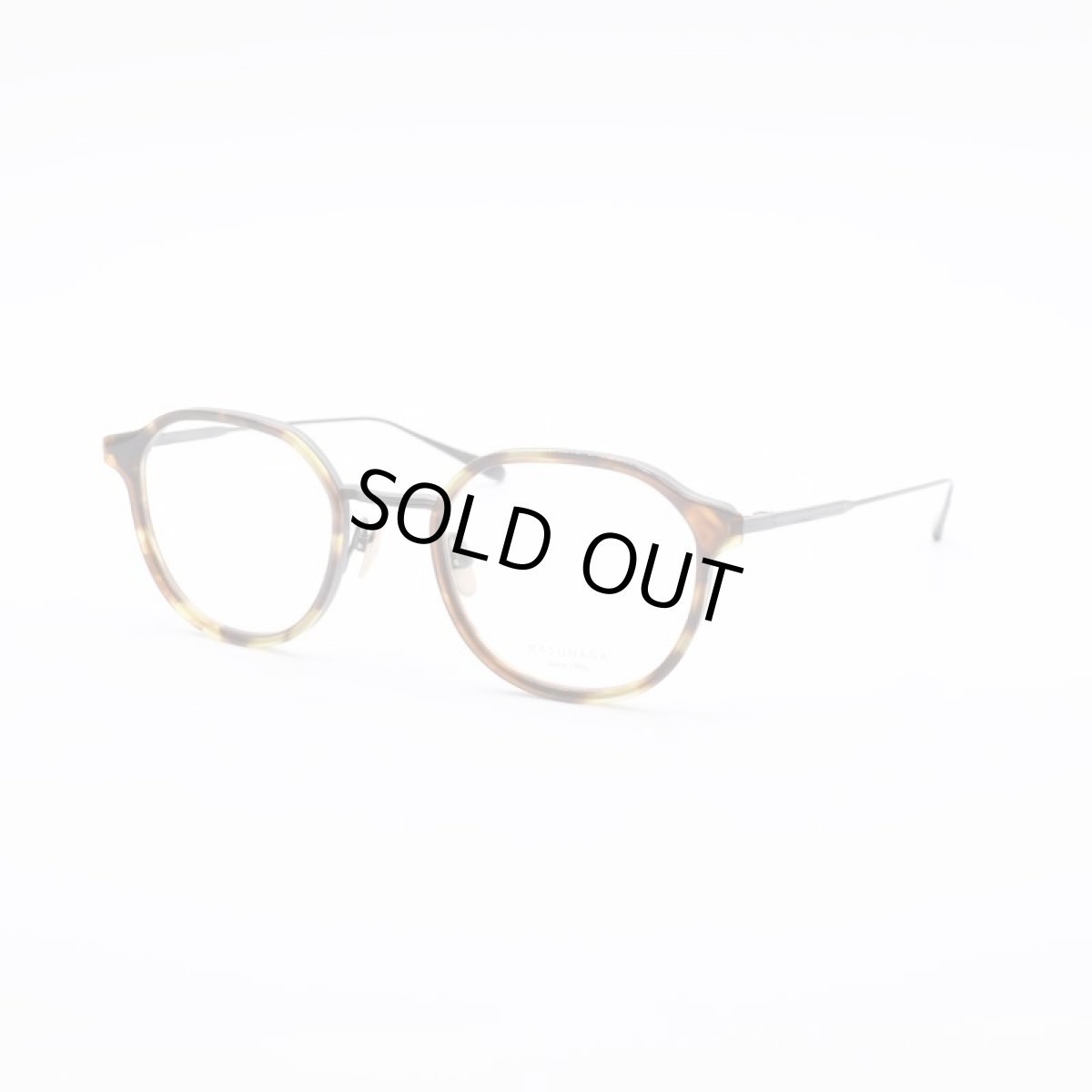 画像2: 増永眼鏡 MASUNAGA since 1905 TANGO col-23 DEMI-BK (2)