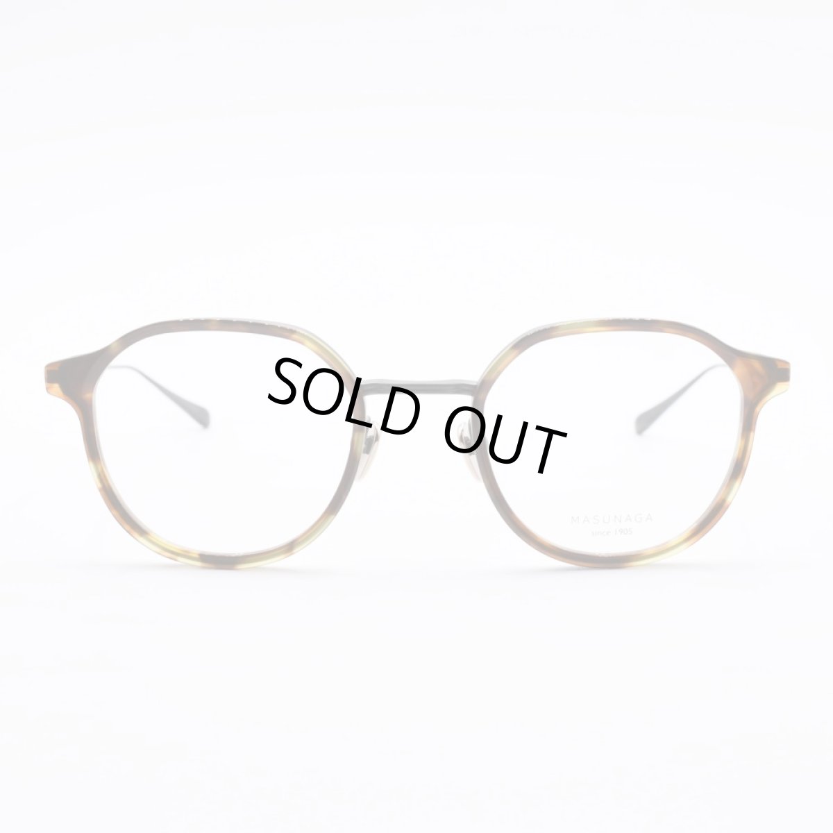 画像3: 増永眼鏡 MASUNAGA since 1905 TANGO col-23 DEMI-BK (3)