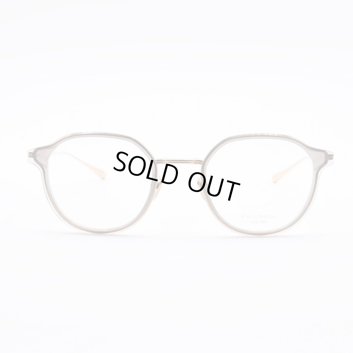 画像3: 増永眼鏡 MASUNAGA since 1905 TANGO col-34 LGRY-GP (3)