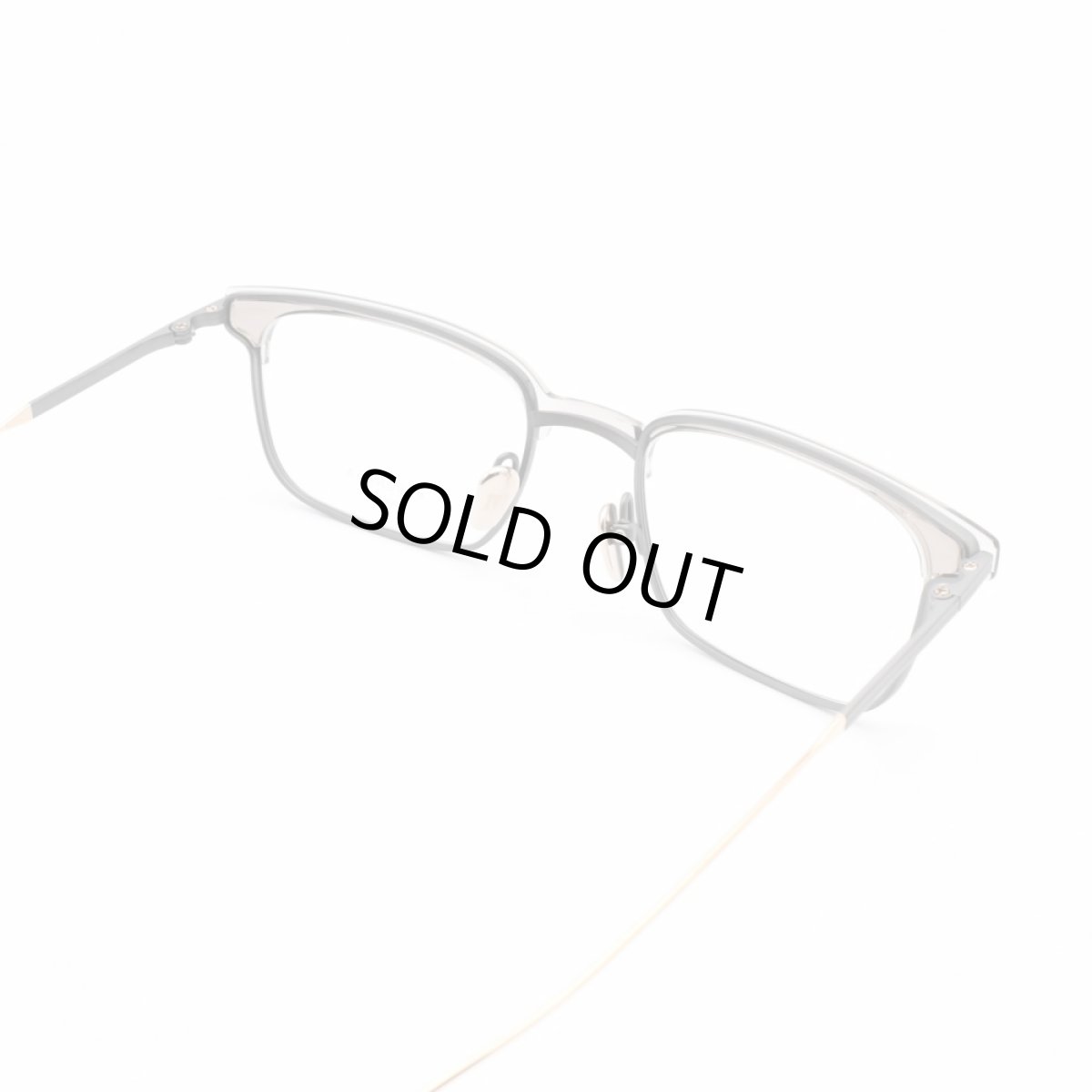 画像5: 増永眼鏡 MASUNAGA since 1905 TINSELTOWN col-14 GRY/CRYSTAL BLACK (5)