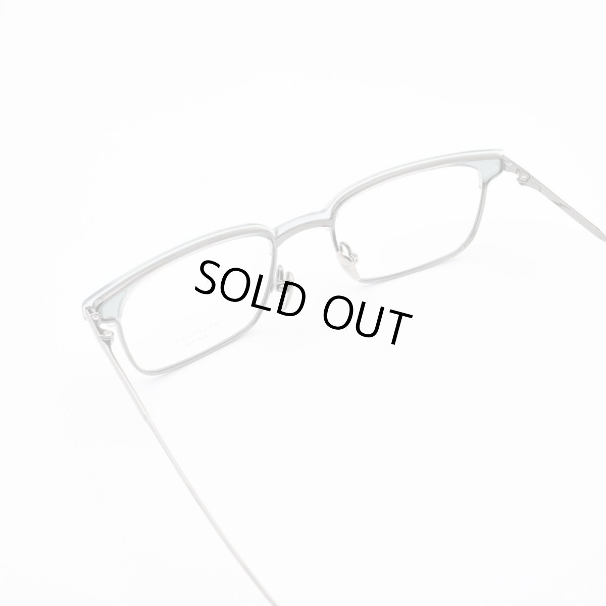 画像7: 増永眼鏡 MASUNAGA since 1905 TINSELTOWN col-38 GREEN-BLACK SILVER (7)