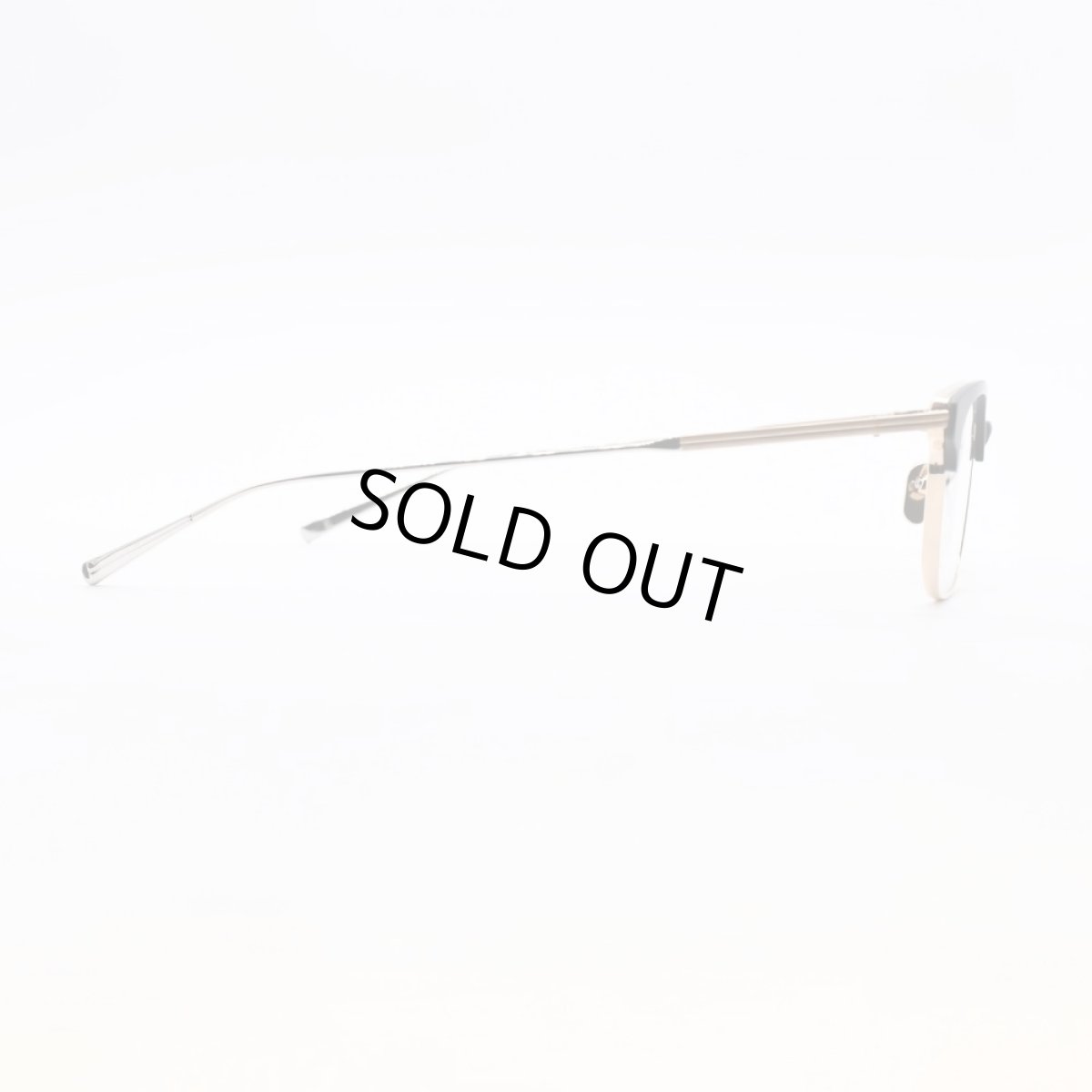 画像4: 増永眼鏡 MASUNAGA since 1905 TINSELTOWN col-49 BLACK-GOLD (4)