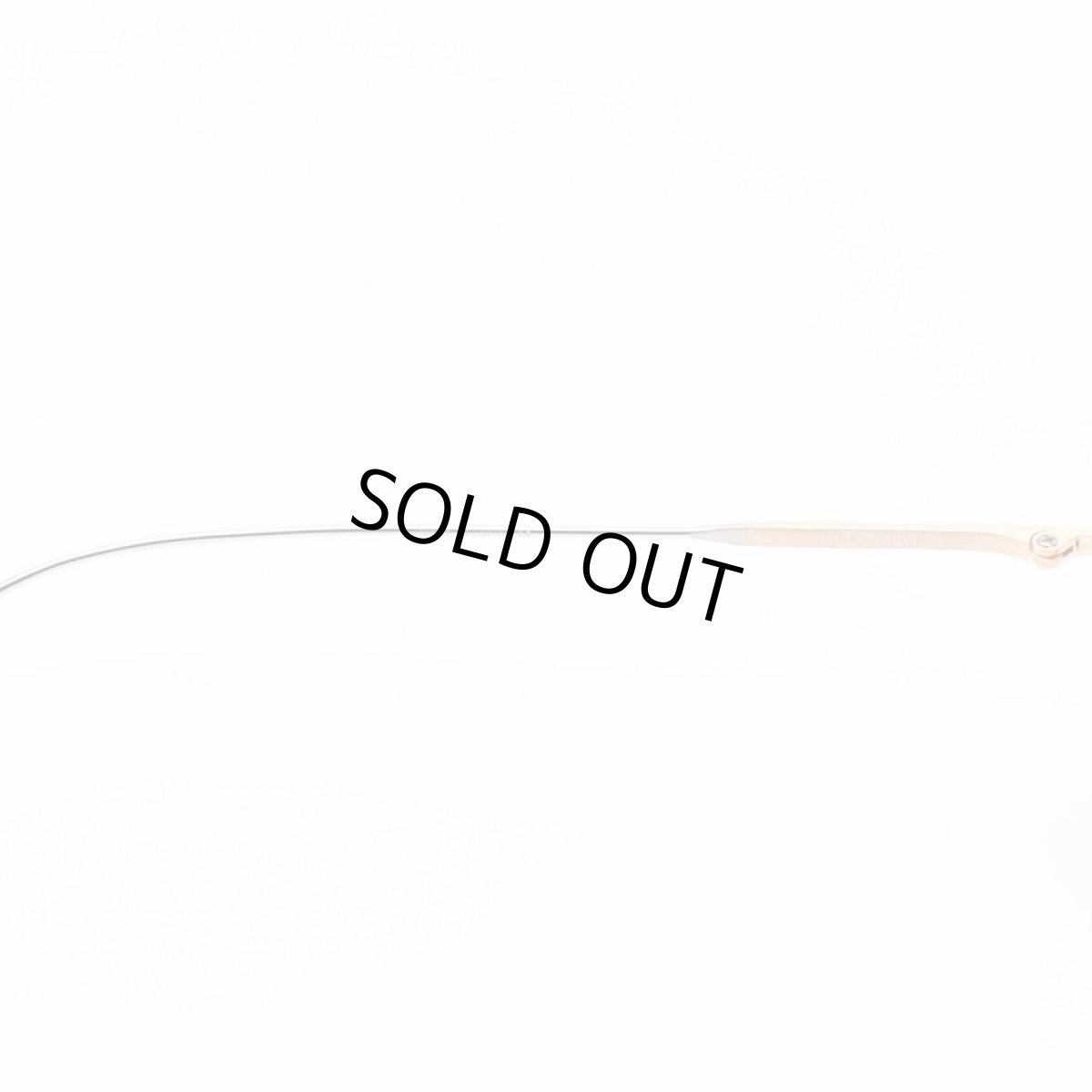 画像5: 増永眼鏡 MASUNAGA since 1905 TINSELTOWN col-49 BLACK-GOLD (5)