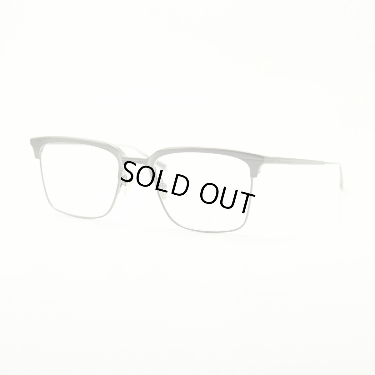 画像2: 木村拓哉さん教場着用モデル 増永眼鏡 MASUNAGA since 1905 WALDORF col-19 BLACK (2)