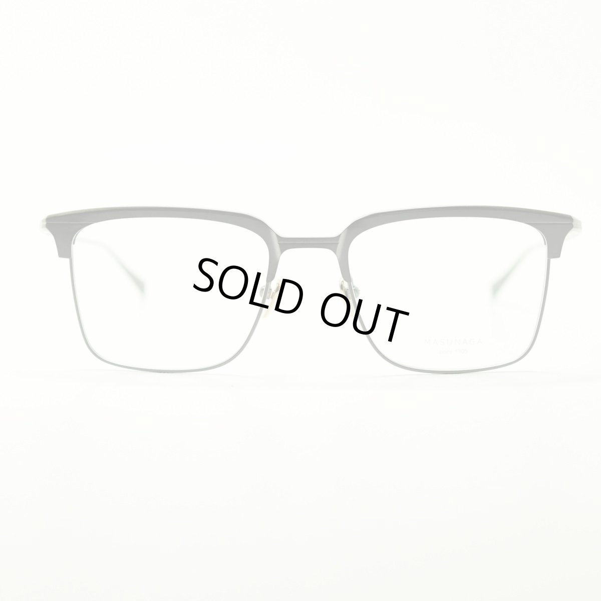 画像3: 木村拓哉さん教場着用モデル 増永眼鏡 MASUNAGA since 1905 WALDORF col-19 BLACK (3)