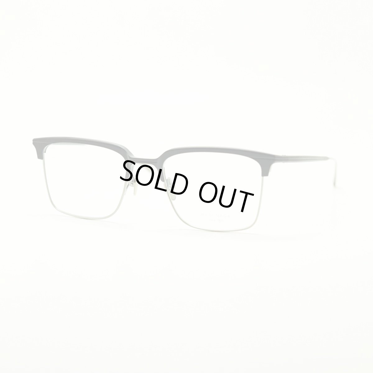 画像2: 木村拓哉さん教場着用モデル 増永眼鏡 MASUNAGA since 1905 WALDORF col-35 DBL/GRY [waldorf-35] キムタク (2)