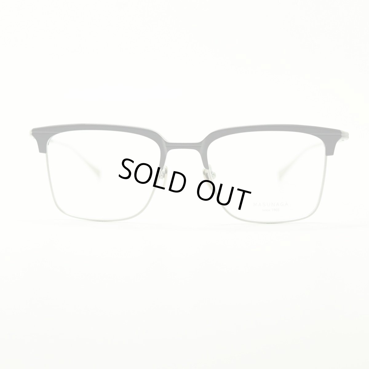 画像3: 木村拓哉さん教場着用モデル 増永眼鏡 MASUNAGA since 1905 WALDORF col-35 DBL/GRY [waldorf-35] キムタク (3)