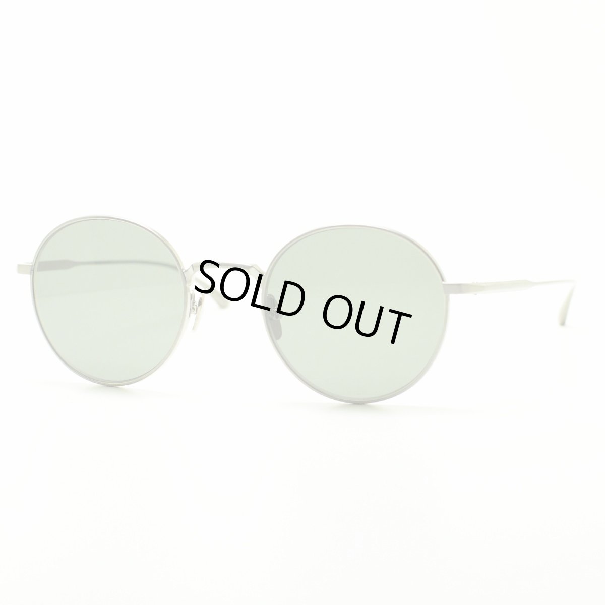 画像2: 増永眼鏡 MASUNAGA since 1905 WRIGHT col-S12 SILVER メガネ 眼鏡 めがね メンズ レディース おしゃれ ブランド 人気 おすすめ フレーム 流行り 度付き レンズ (2)