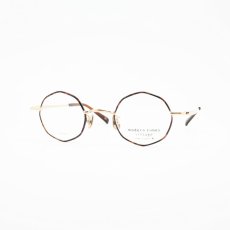画像2: modern times モダンタイムズ vintage ビンテージ MVT-22 col-01 ゴールド/ワインデミ  (2)