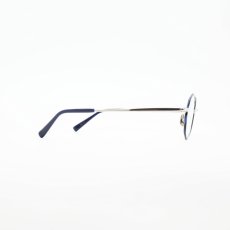 画像4: modern times モダンタイムズ vintage ビンテージ MVT-22 col-03 チタン無垢/ブルーデミ  (4)