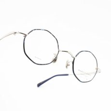 画像10: modern times モダンタイムズ vintage ビンテージ MVT-22 col-03 チタン無垢/ブルーデミ  (10)