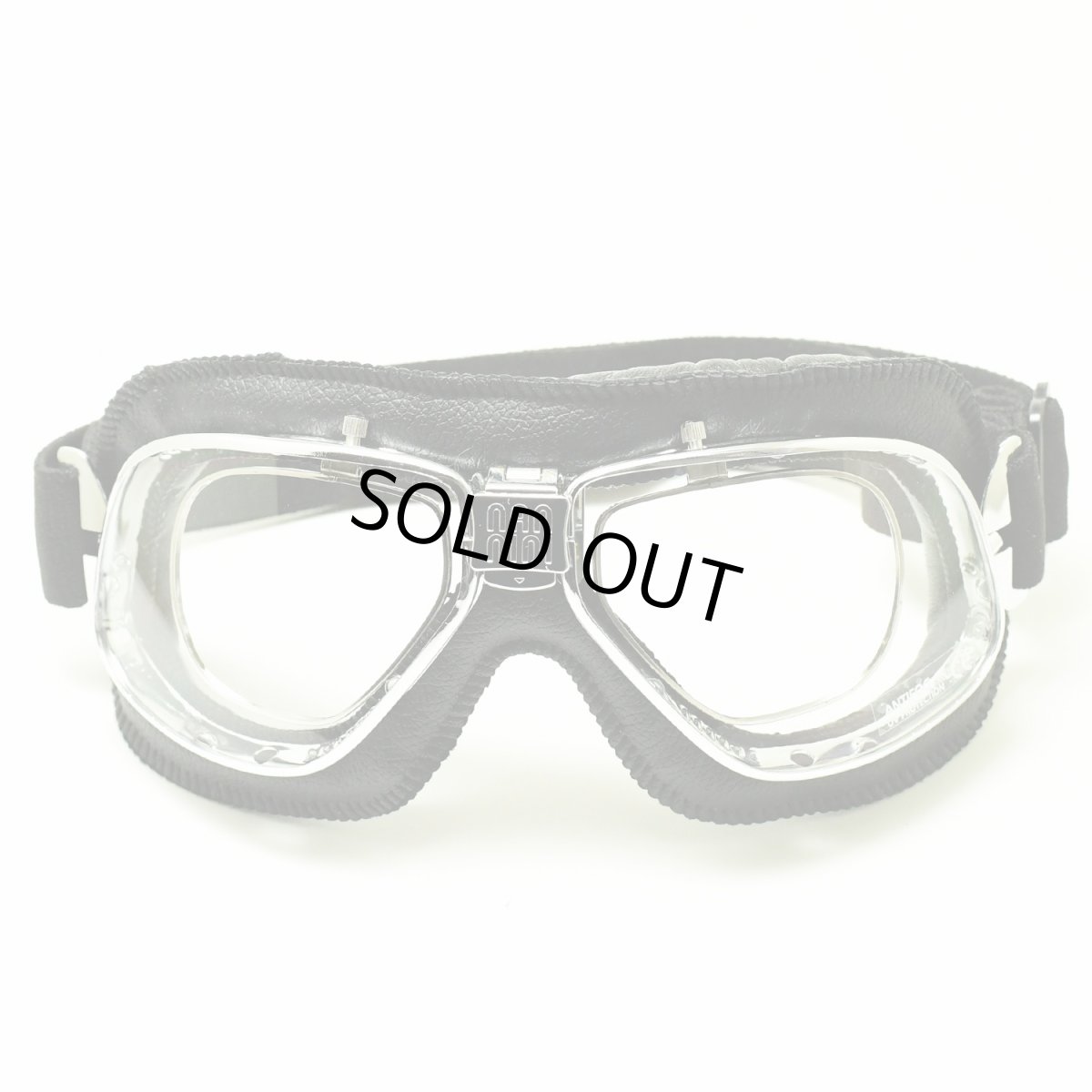 画像3: nannini ナンニーニ 社製ゴーグル CRUISER-860-4V1150-6520  クルーザー860-4V四眼式   クローム・ブラック/クリア・アンチフォグ (3)