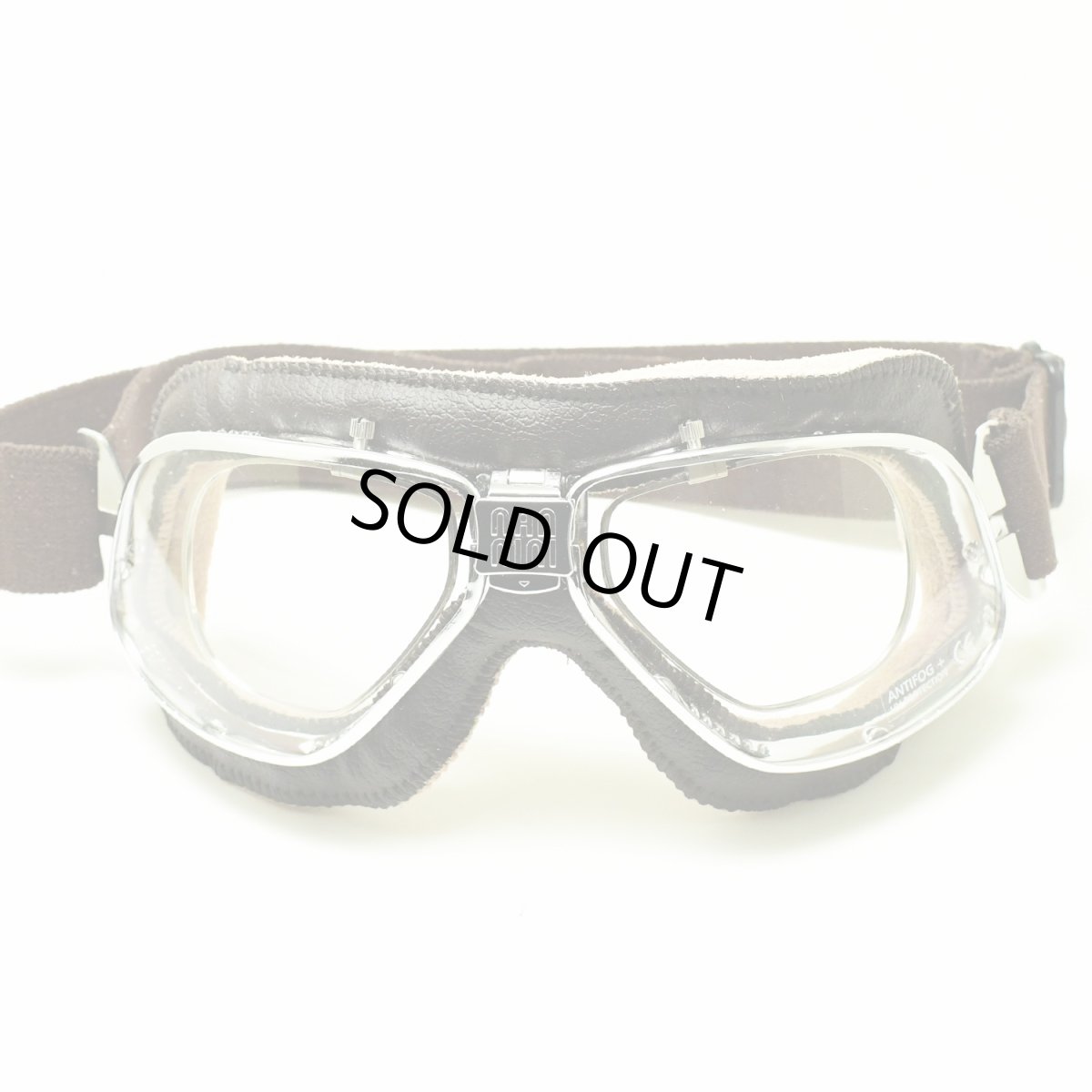 画像3: nannini ナンニーニ 社製ゴーグル CRUISER-860-4V1151-6520   クルーザー860-4V四眼式   クローム・ブラウン/クリア・アンチフォグ (3)