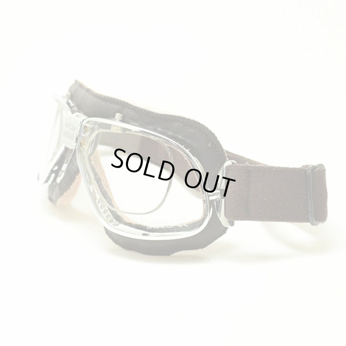 画像4: nannini ナンニーニ 社製ゴーグル CRUISER-860-4V1151-6520   クルーザー860-4V四眼式   クローム・ブラウン/クリア・アンチフォグ (4)