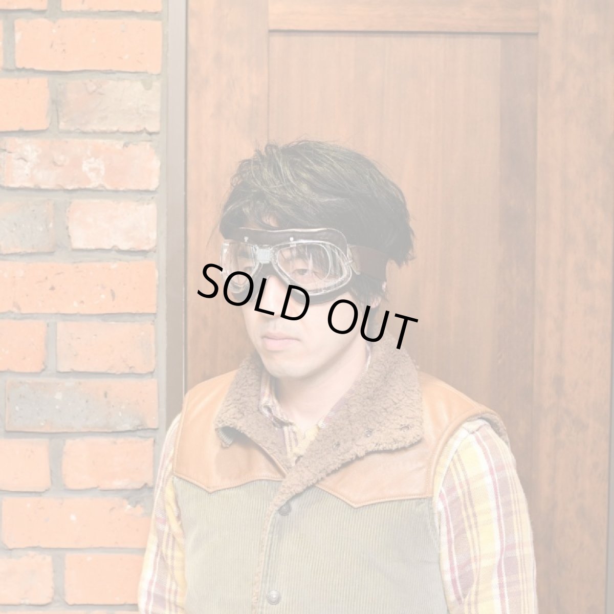 画像6: nannini ナンニーニ 社製ゴーグル CRUISER-860-4V1151-6520   クルーザー860-4V四眼式   クローム・ブラウン/クリア・アンチフォグ (6)