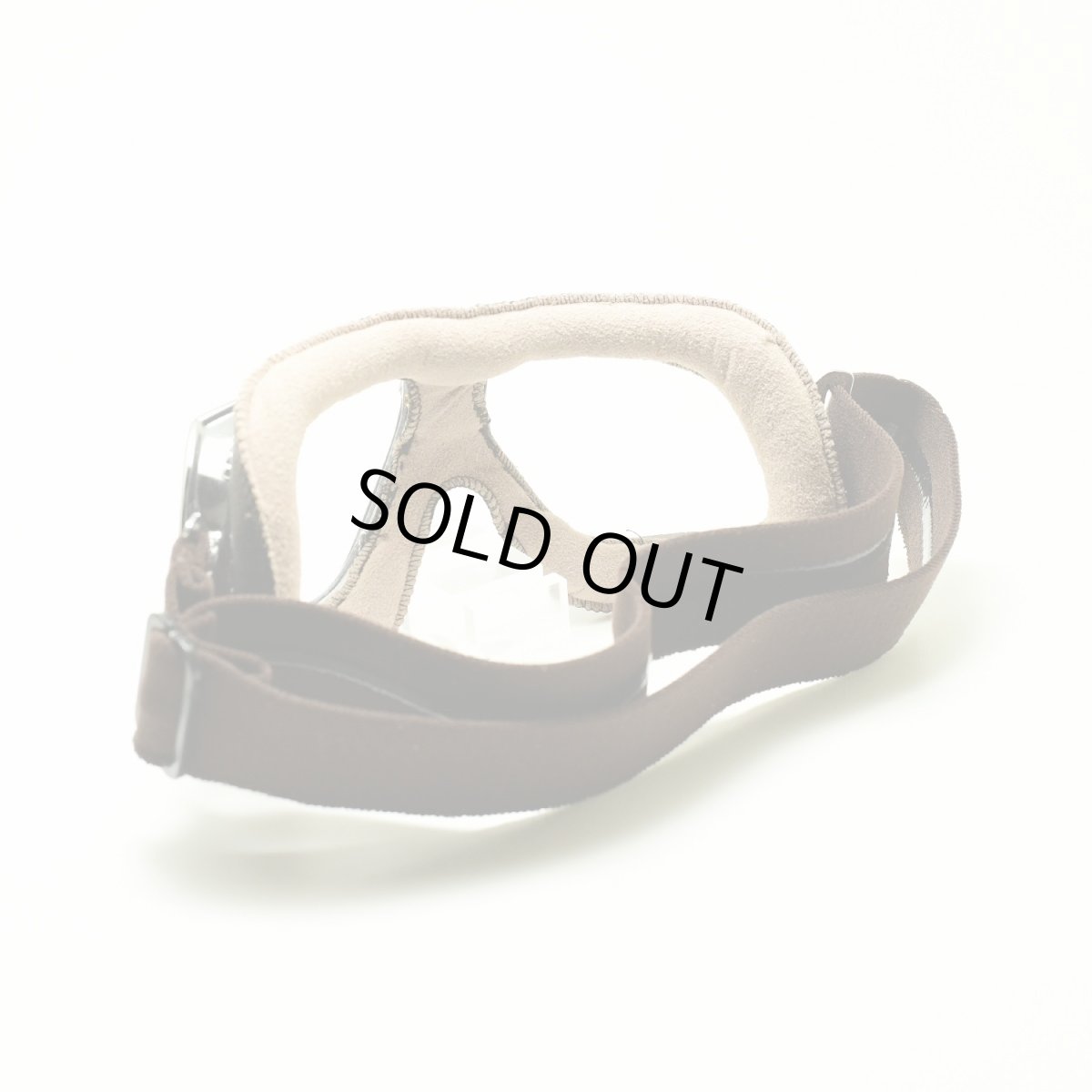 画像2: nannini ナンニーニ 社製ゴーグル 「カスタム」CUSTOM-862-1150-6702   クローム・ブラウン/クリア・アンチフォグ (2)