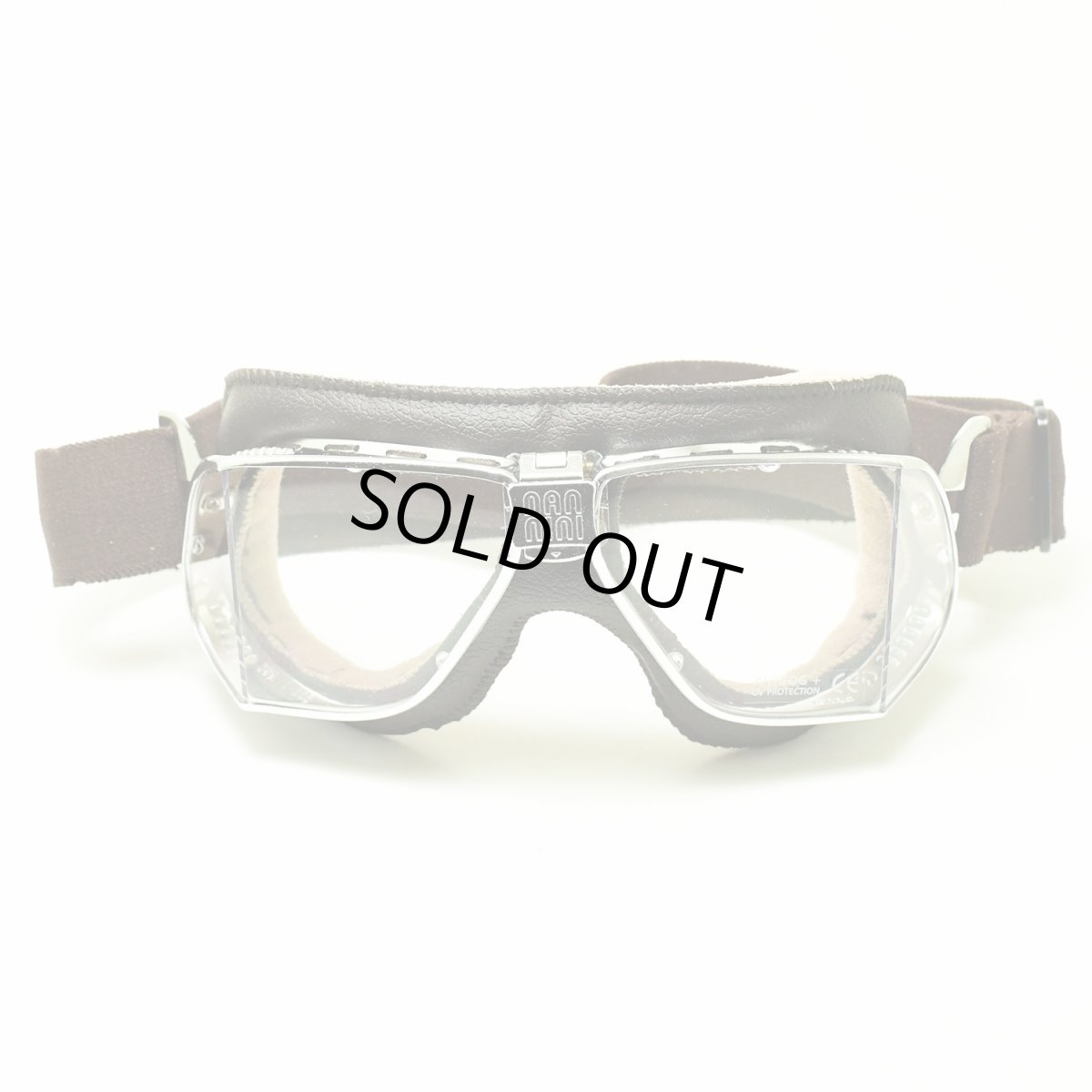 画像3: nannini ナンニーニ 社製ゴーグル 「カスタム」CUSTOM-862-1150-6702   クローム・ブラウン/クリア・アンチフォグ (3)