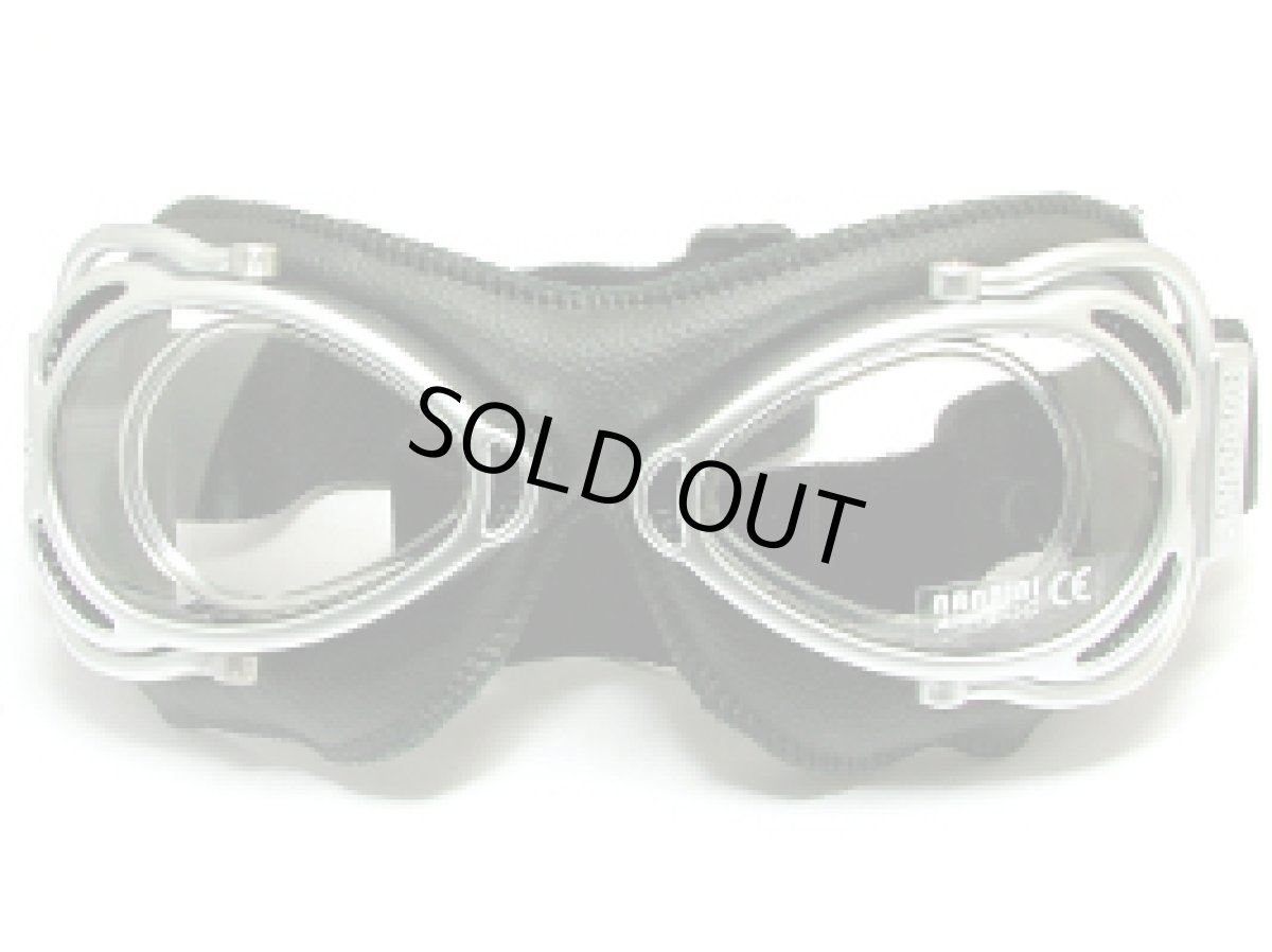 画像2: nannini ナンニーニ 社製ゴーグル STREETFIGHTER-4V-864-1158-6020  ストリートファイター864-4V四眼式   マットクローム/ブラック (2)