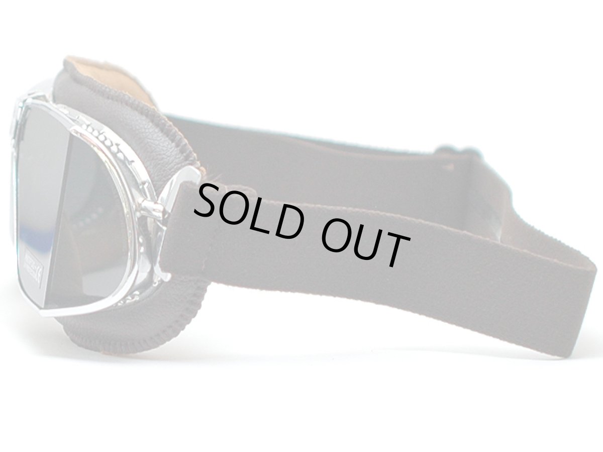 画像3: nannini ナンニーニ 社製ゴーグル 「カスタム」CUSTOM-862-1151-6703   クローム・ブラウン/グレー・アンチフォグ (3)