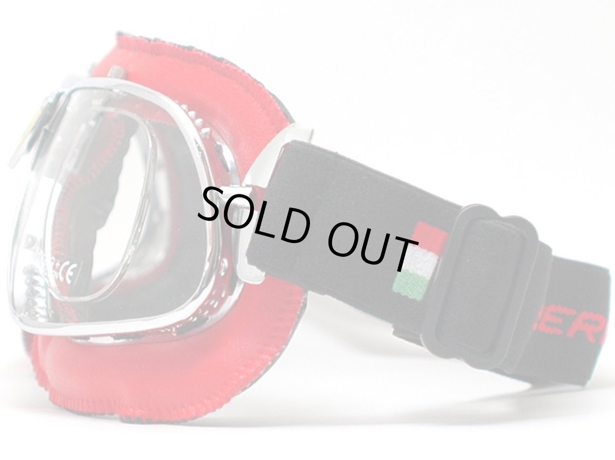 画像3: nannini×FERRARI ナンニーニ×フェラーリ ゴーグル SCUDERIA-4v-1160-6520 スクーデリア   クローム・レッド/クリア・アンチフォグ  在庫処分価格です！！ (3)