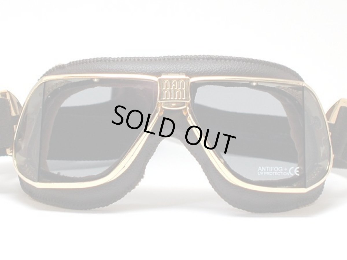 画像2: nannini ナンニーニ 社製ゴーグル 「カスタム」CUSTOM-862B-1180-6703   ゴールド・ブラウン/グレー・アンチフォグ (2)