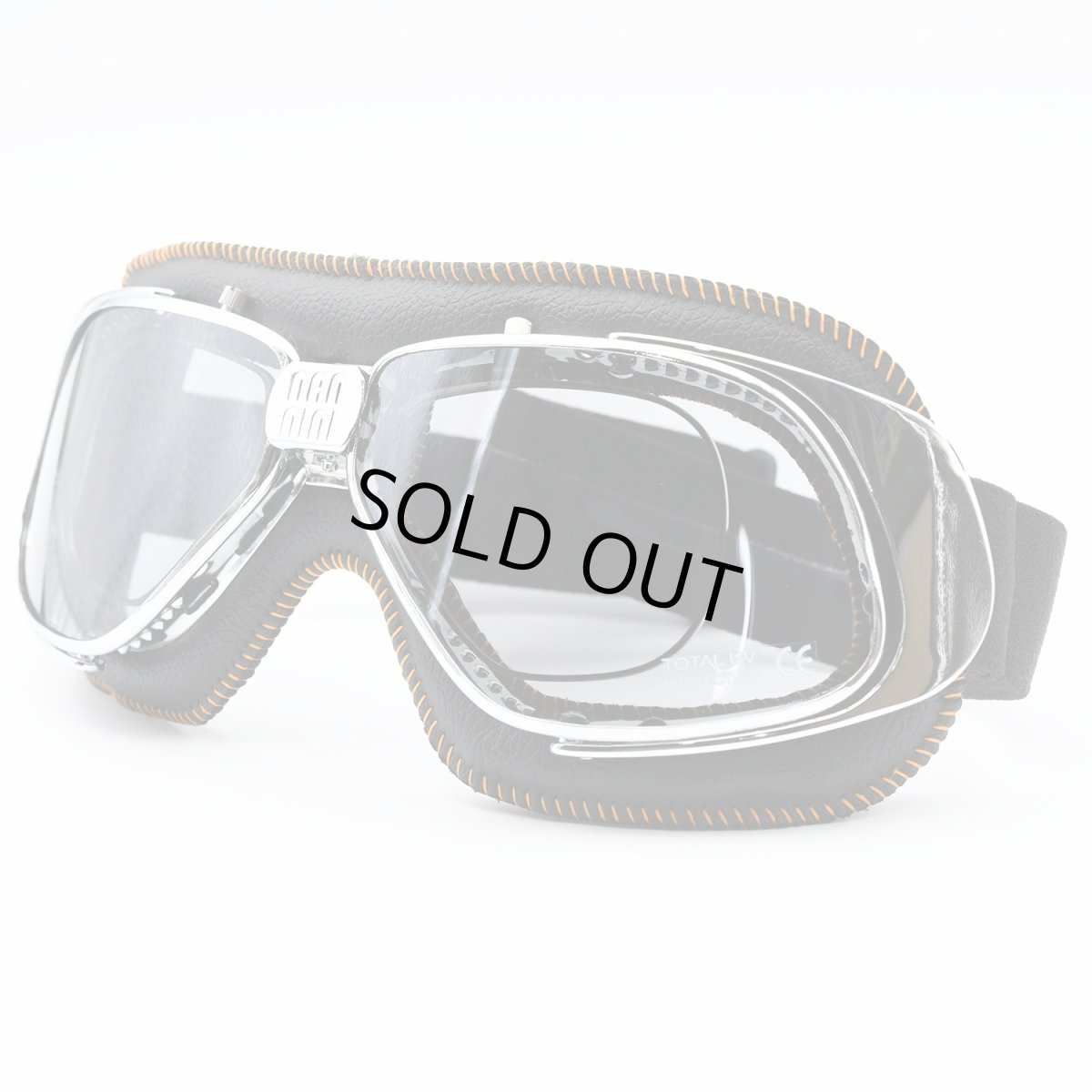 画像2: nannini ナンニーニ RIDER ライダー （クローム・ブラック＆オレンジステッチ/グレーシルバーミラー） (2)