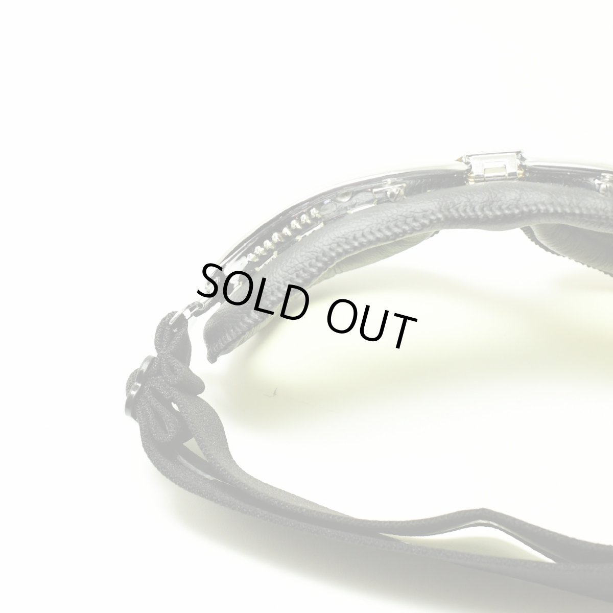 画像5: nannini ナンニーニ 社製ゴーグル TT-860-4v-1150-6405 ティーティー4V四眼式   クローム・ブラック/ライトイエロー (5)