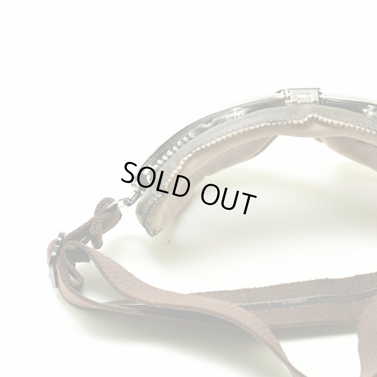 画像5: nannini ナンニーニ 社製ゴーグル TT-860-4v-1151-6450 ティーティー4V四眼式   クローム・ブラウン/ライトグレー＆シルバーミラー (5)