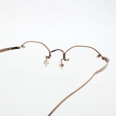 画像4: 辻眼鏡 国松謹製 TJ-007-4 col-4 IP-BROWN  (4)