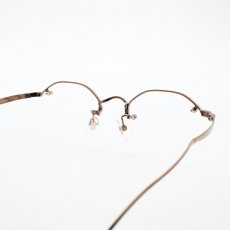 画像4: 辻眼鏡 国松謹製 TJ-008-4 col-4 IP-BROWN  (4)