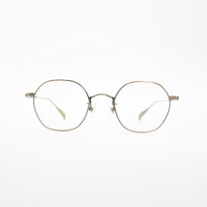 画像2: 辻眼鏡 国松謹製 TJ-010-2 col-2 AT-GOLD  (2)