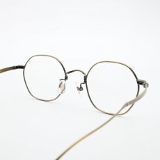 画像4: 辻眼鏡 国松謹製 TJ-010-2 col-2 AT-GOLD  (4)