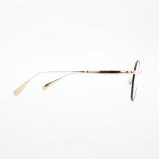 画像3: 辻眼鏡 国松謹製 TJ-010-3 col-3 GOLD/BLACK-LEATHER（塗装）  (3)